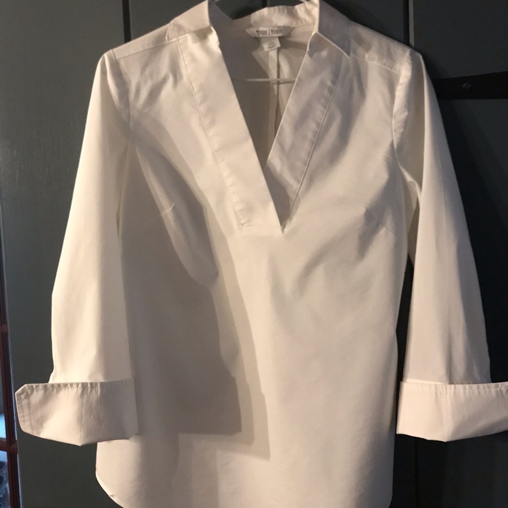 White House black market white shirt